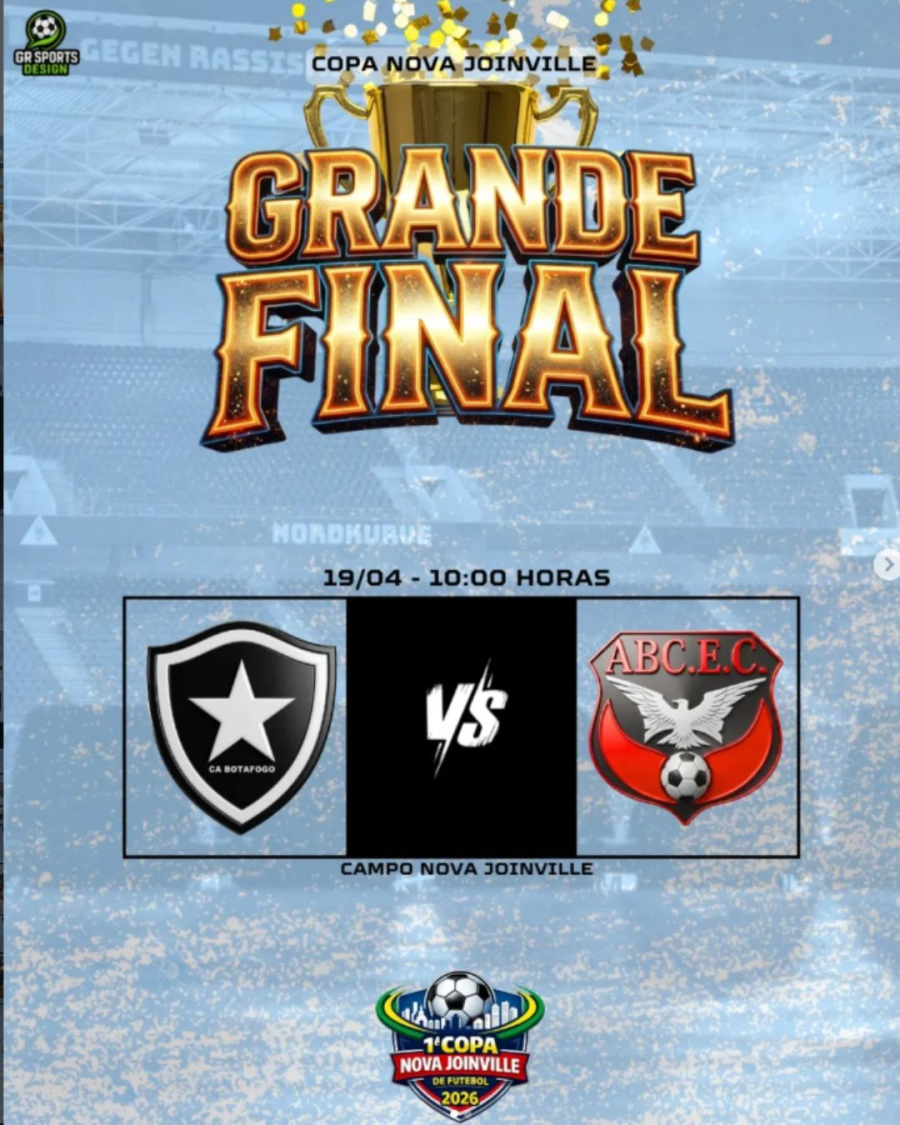 GRANDE FINAL DEFINIDA! C.A BOTAFOGO E ABC E.C DECIDEM A COPA NOVA JOINVILLE 2026