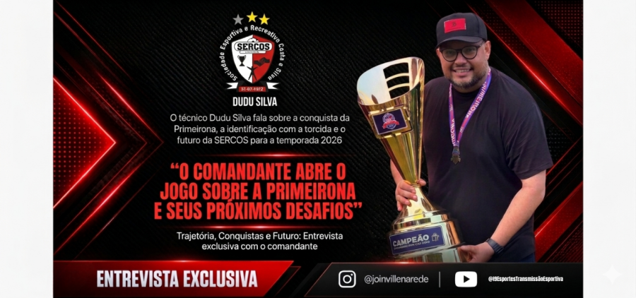 Entrevista Exclusiva: O técnico da SERCOS abre o jogo sobre a Primeirona 2025 e o futuro da equipe
