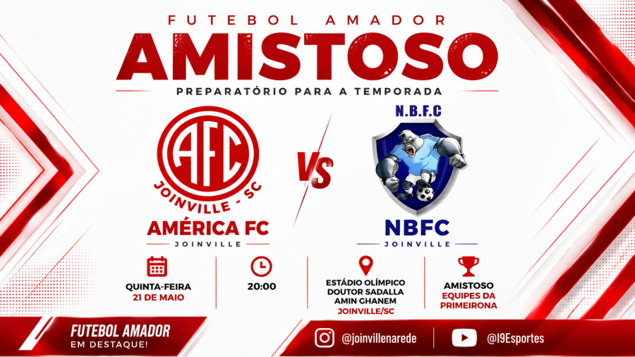 América FC enfrenta o NBFC em duelo entre equipes da Primeirona