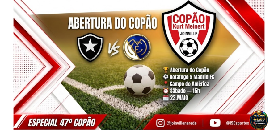 A Força da Várzea: 47º Copão Kurt Meinert começa neste sábado com recorde de 65 equipes