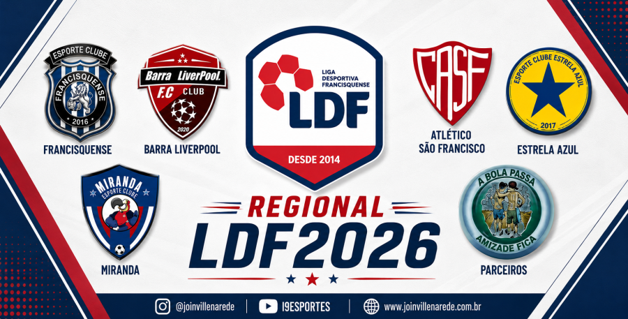 CAMPEONATO REGIONAL LDF 2026 terá seis equipes de três municípios e promete movimentar o futebol regional