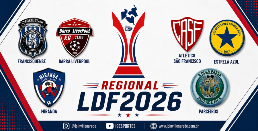 Regional LDF 2026 começa equilibrado e terá rodada decisiva neste domingo