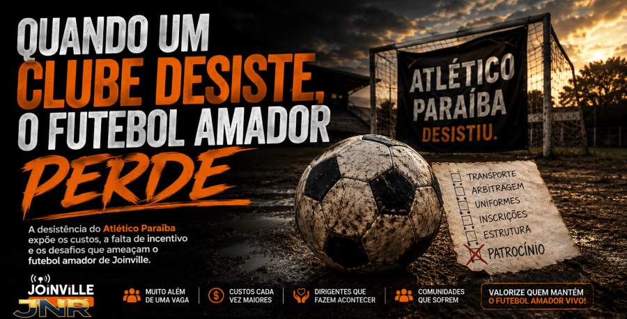 Quando um clube desiste, o futebol amador perde